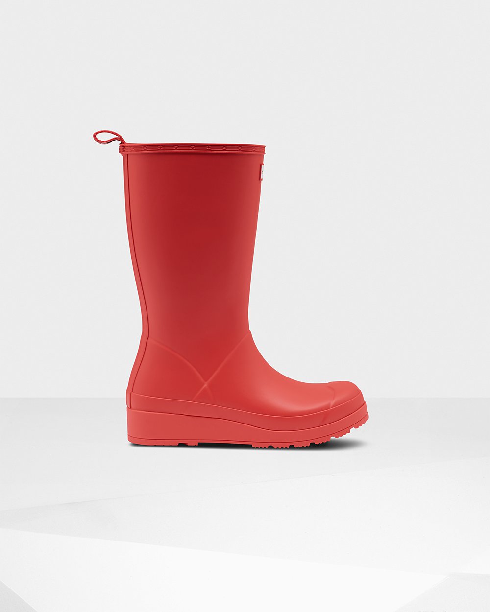 Play Botas Original Tall Rain Hunter Mujer - Rojos - 250943KBV